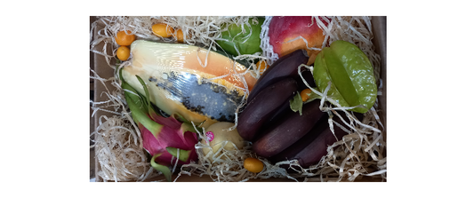 Box owoców egzotycznych- tropikalnych- prezent