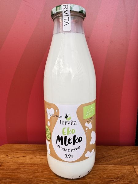 EKO Mleko prosto z farmy 3,9% Turvita