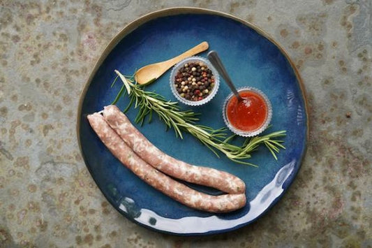 Kiełbaski wieprzowe surowe z rozmarynem i czosnkiem Taste Store